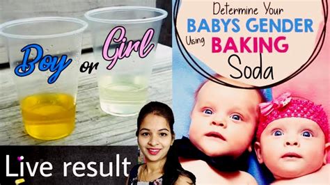soda test for gender|Baking soda gender prediction: how does it work and is it .